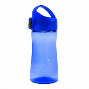 Blue Plastic Gym Water Bottle – Mirror Finish